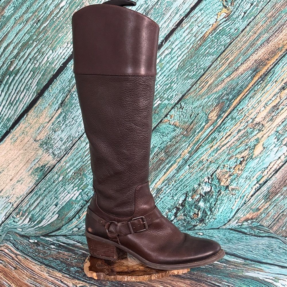 Vince Camuto Dark Brown Over the Knee Boots
